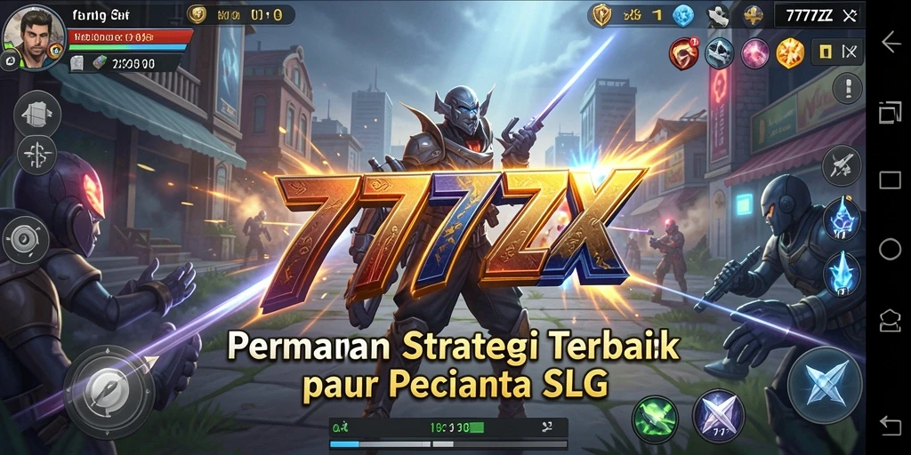 Screenshot gameplay 777ZX menampilkan pertempuran strategis mendebarkan.