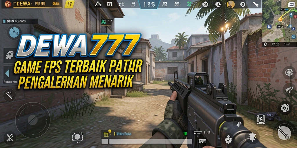 Tangkapan layar DEWA777 menampilkan aksi tembak-menembak yang intens dan mendebarkan.