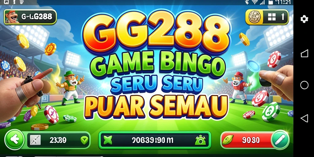 Tampilan screenshot utama GG288 dengan gameplay Bingo yang seru.