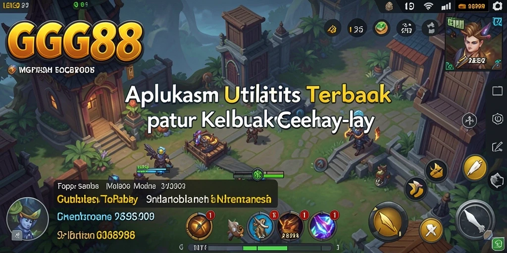 Screenshot GGG888 menampilkan interface yang intuitif dan fungsional.