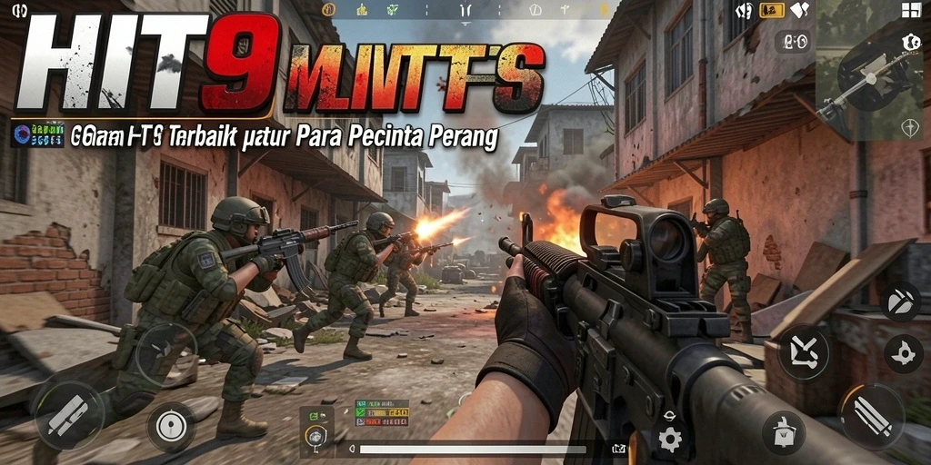 Gameplay seru dalam HIT9 dengan tembak-menembak yang intens.