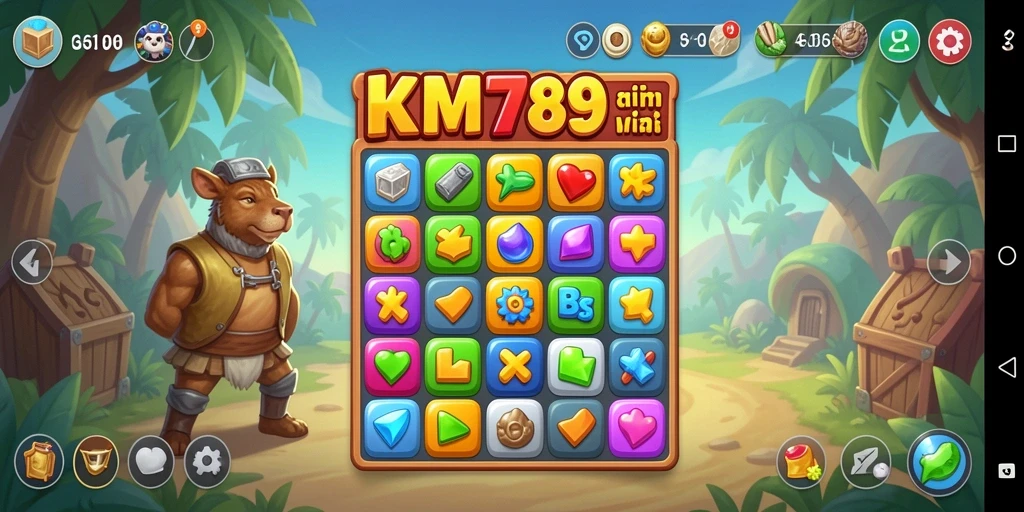 Tampilan gameplay seru di KM789 yang menggoda untuk dimainkan.