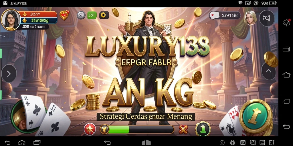 Tampilan gameplay LUXURY138 yang menggugah selera strategi.
