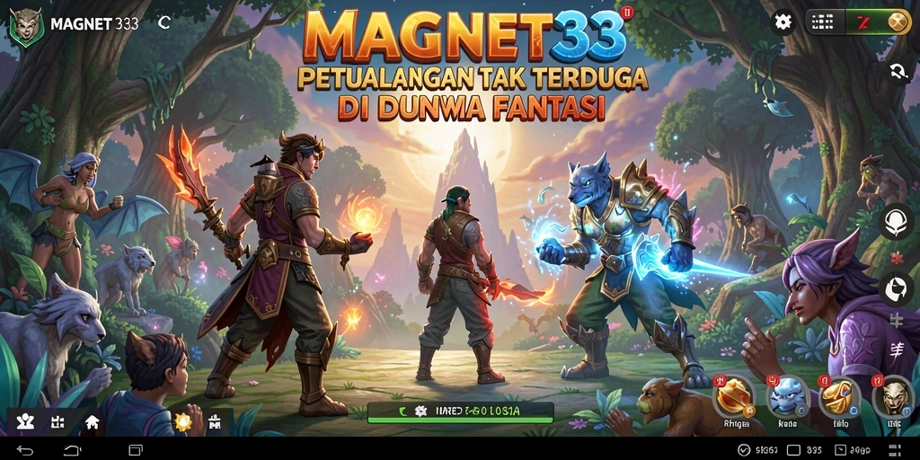 Tampilan gameplay MAGNET33 yang memukau dalam petualangan seru.