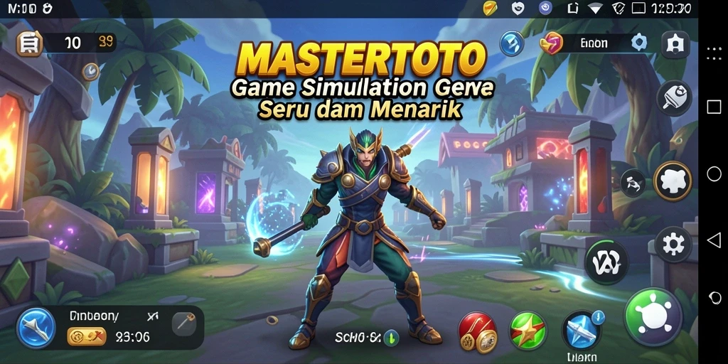 Tampilan gameplay MASTERTOTO yang menarik dan interaktif.