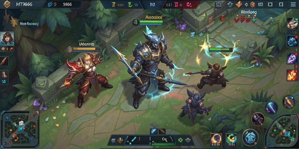 Gameplay seru MT966 dengan pertarungan epik dan karakter unik.
