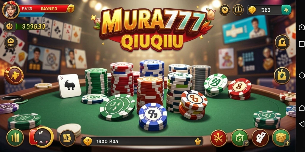 Tampilan gameplay seru dari QiuQiu di MUARA777.