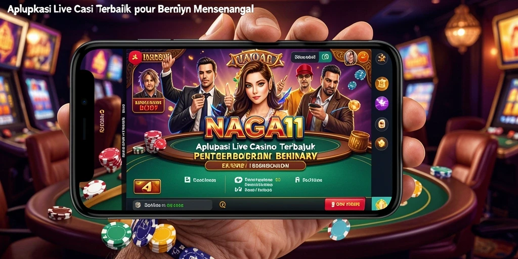 Tampilan gameplay NAGA11 yang mendebarkan dalam sesi Live Casino.