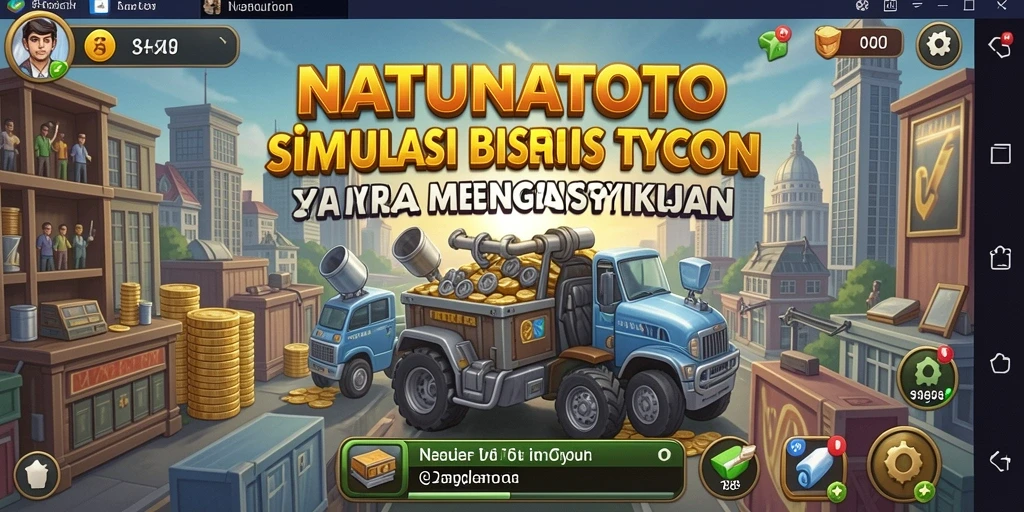 Tampilan utama gameplay NATUNATOTO yang seru dan menarik.