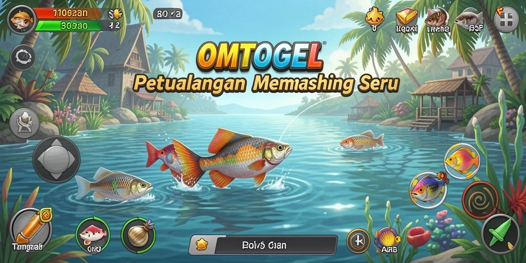 Gameplay memancing yang seru dan menantang di OMTOGEL.