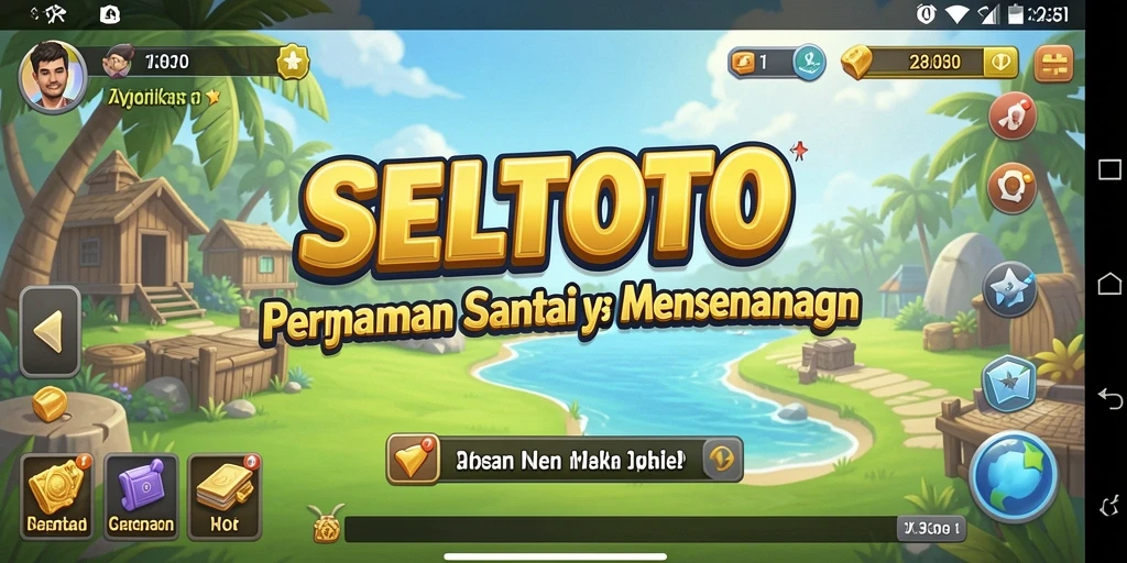 Tampilan gameplay yang seru dan menghibur di SELTOTO.